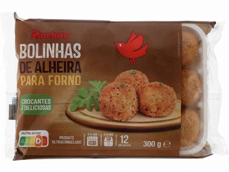 Bolinhas De Alheira Auchan Para Forno E Air-Fryer 12Un 300 g