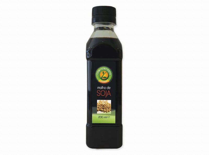 Molho Cem Porcento De Soja 200 ml
