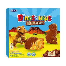 Bolachas Dinossauros Chocolate De Leite Artiach 255 gr (6 Un)
