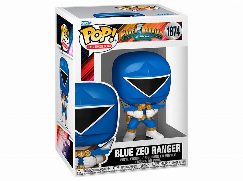Figura Pop! Funko Pr Z- Zeo Ranger Azul