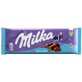 Tablete De Chocolate De Leite Bubbly Milka 90 gr