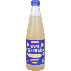 Iogurte Kefir Lima E Limão Víver Kéfrutas 33 cl