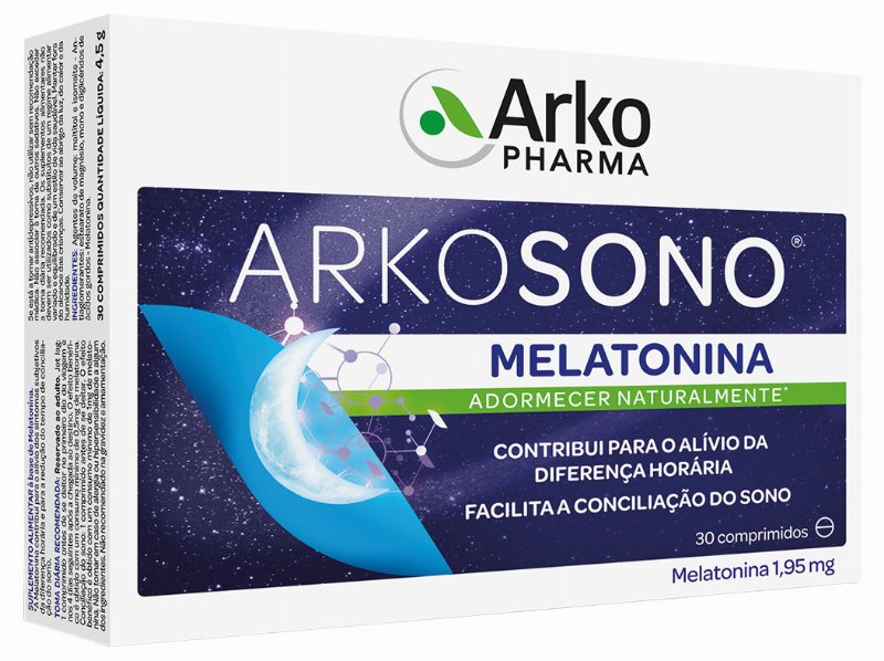 Suplemento Arkosono Melatonina 1.95Mg 30Comp