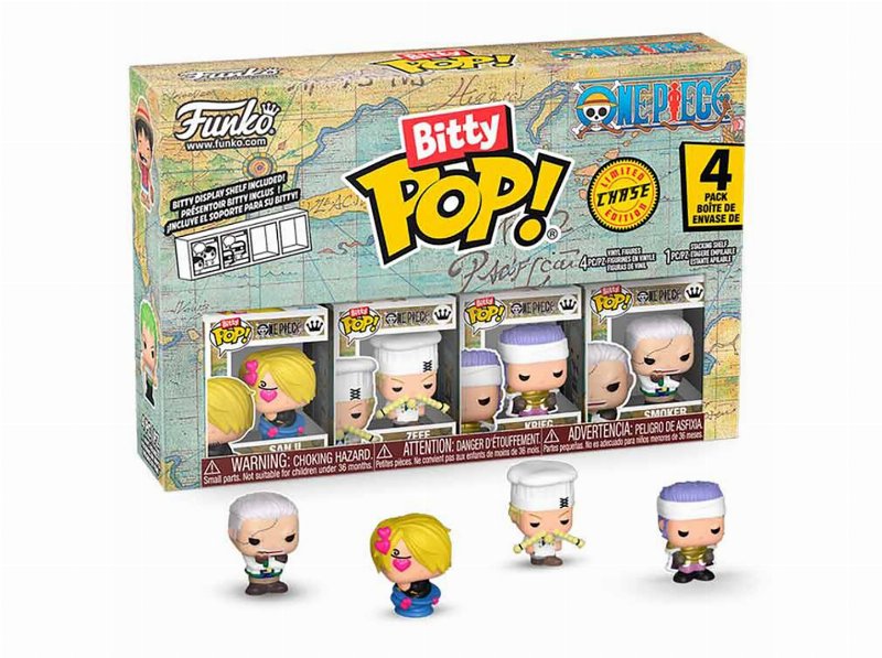 Figura Funko Bitty Pop: One Piece- Sanji 4P