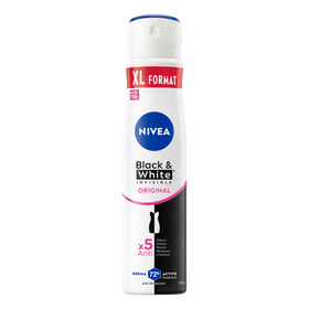 Desodorizante Spray Invisible Black&White Original Nivea 250 ml