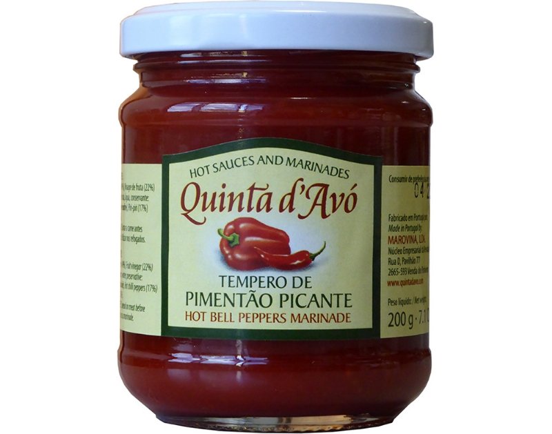 Tempero Quinta D'avó Pimentão Picante 200 g