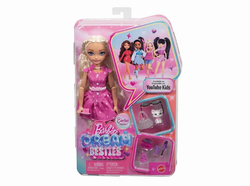 Boneca Dream Besties Barbie Malibu