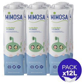 Bebida Láctea Infantil 1-3A Mimosa 12 X 1 Lt