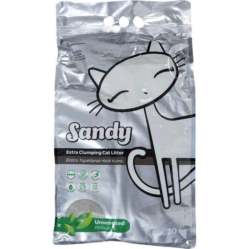 Areia Para Gato Aglomerante 10 kg