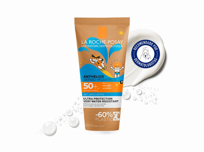 Creme Anthelios Wet Skin Dermopediatrico 200 ml