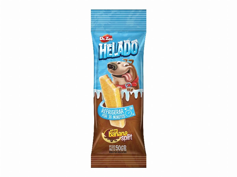 Gelado Para Cão Dr.zoo Banana Split 50 g