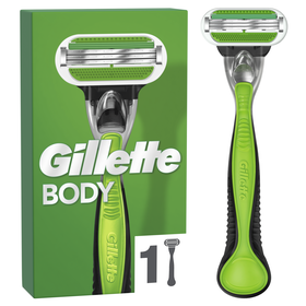 Máquina Depilatória Body Com 1 Recarga Gillette 1 Un