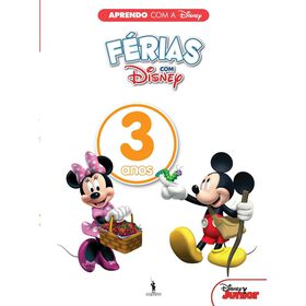 Aprendo Com A Disney - Férias 3 Anos