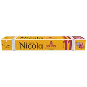Cápsulas De Café Encorpado Int 11 Nicola 10 Un