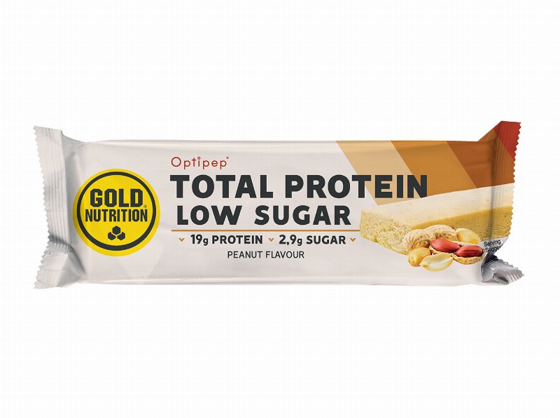 Barra Goldnutrition Low Sugar Amendoim Crocante 60 g