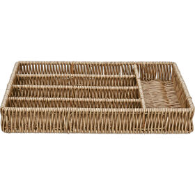 Tabuleiro Para Talheres Rattan Kasa
