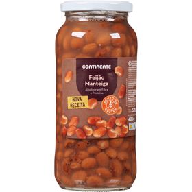 Feijão Manteiga Continente 580 gr (Peso Escorrido 400 gr)