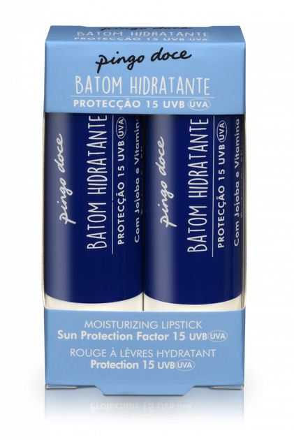 Batom Hidratante Pingo Doce 2Un