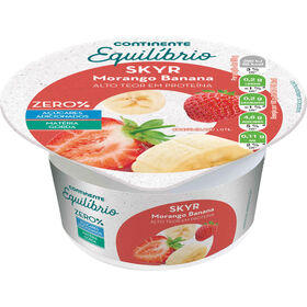 Iogurte Skyr Morango E Banana Continente Equilíbrio 150 gr