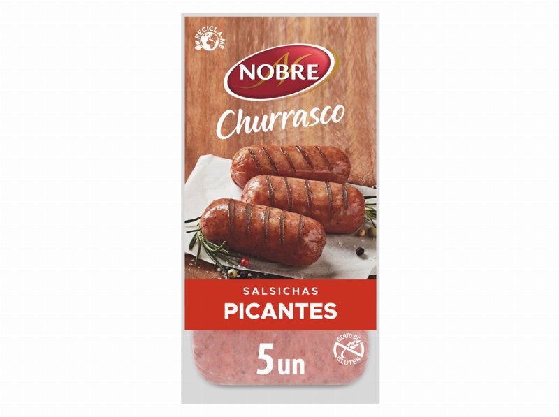 Salsichas De Churrasco Nobre Picantes Vácuo 200 g