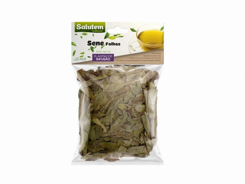 Chá Salutem Em Saco Sene Folhas 40 g
