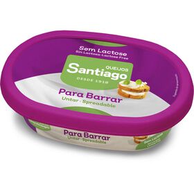 Queijo Fresco Para Barrar Sem Lactose Santiago 150 gr