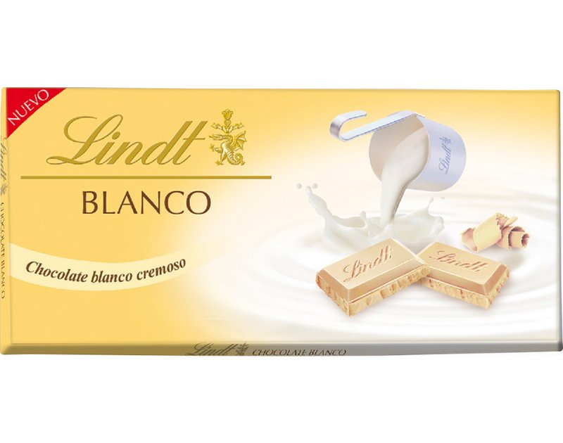 Tablete Lindt Chocolate Branco 100 g