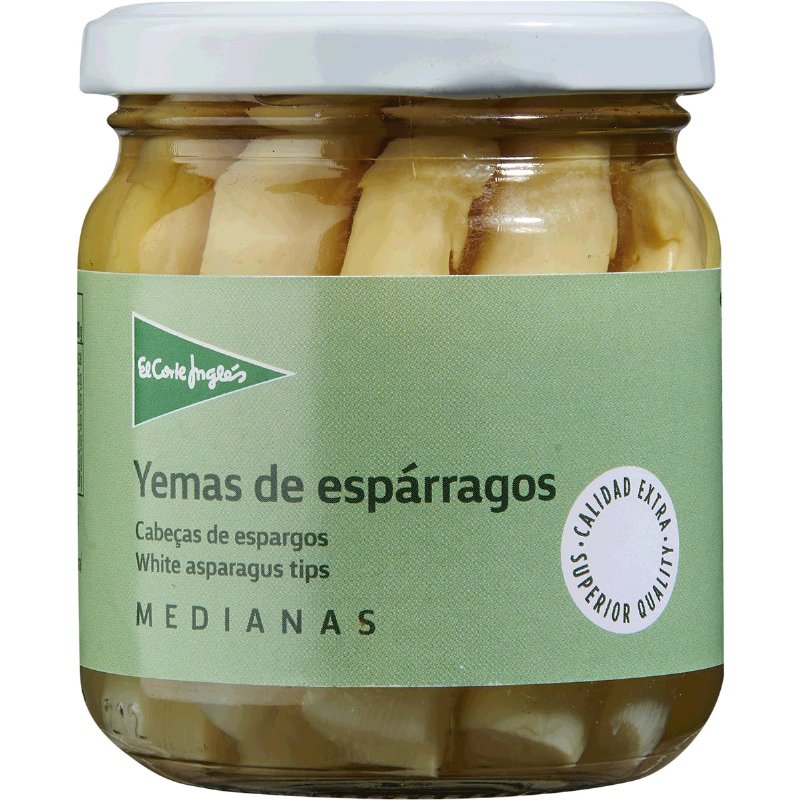 Pontas De Espargos Brancos Médias Extra 110 g