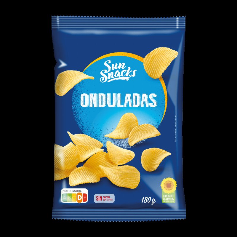 Batatas Fritas Onduladas 180 g