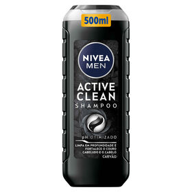 Champô Active Clean Nivea Men 500 ml