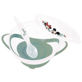 Tigela Com Ventosa E Colher +6M Mickey E Minnie Tigex