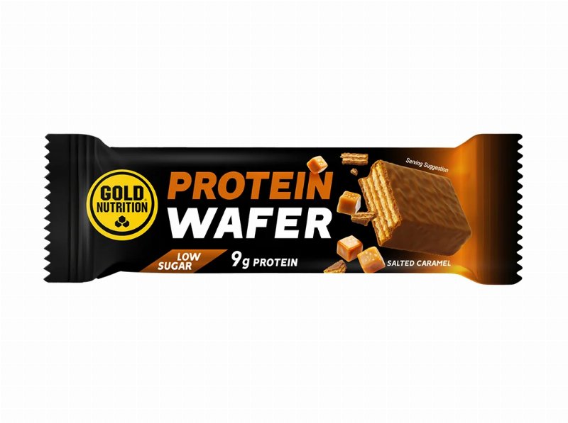 Barra Proteina Gold Nutrition Wafer Caramelo Salgado 30 g