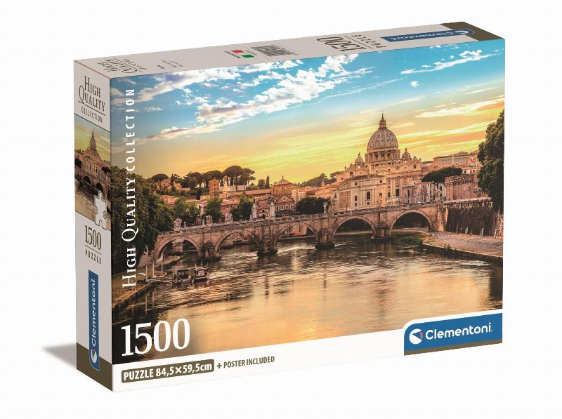 Puzzle Roma Clementoni 1500 Peças