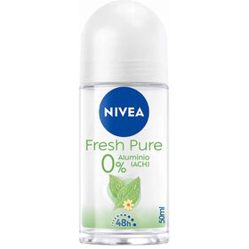 Desodorizante Roll On Pure & Natural Nivea 50 ml