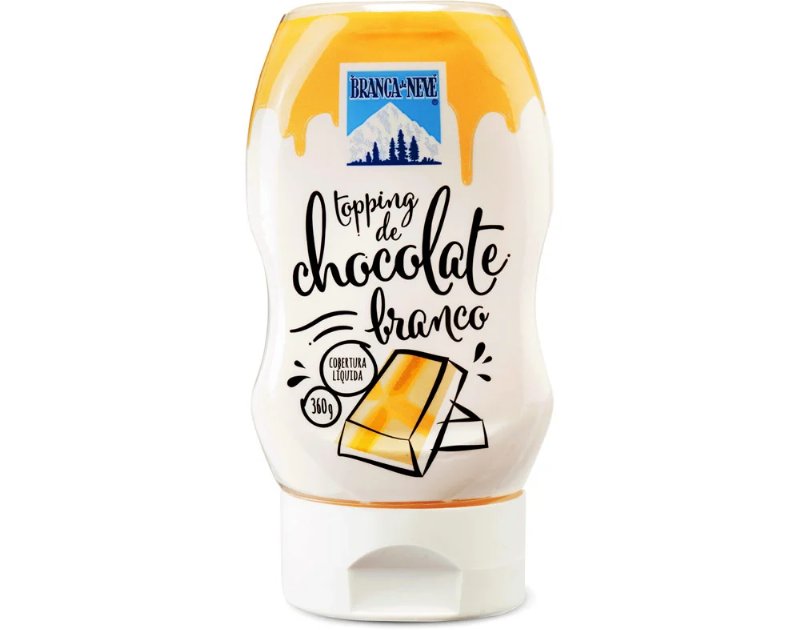 Topping Branca De Neve De Chocolate Branco 360 g
