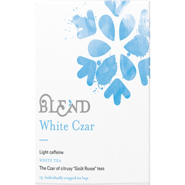 White Czar Chá Branco Pai Mu Tan Com Baunilha 30 g