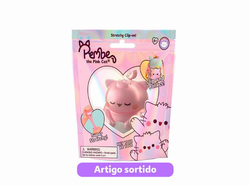 Squishy Friends Chaveros Pembe Modelos Sortidos