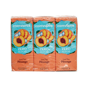 Ice Tea Pêssego Sem Açúcar Continente 6 X 20 cl