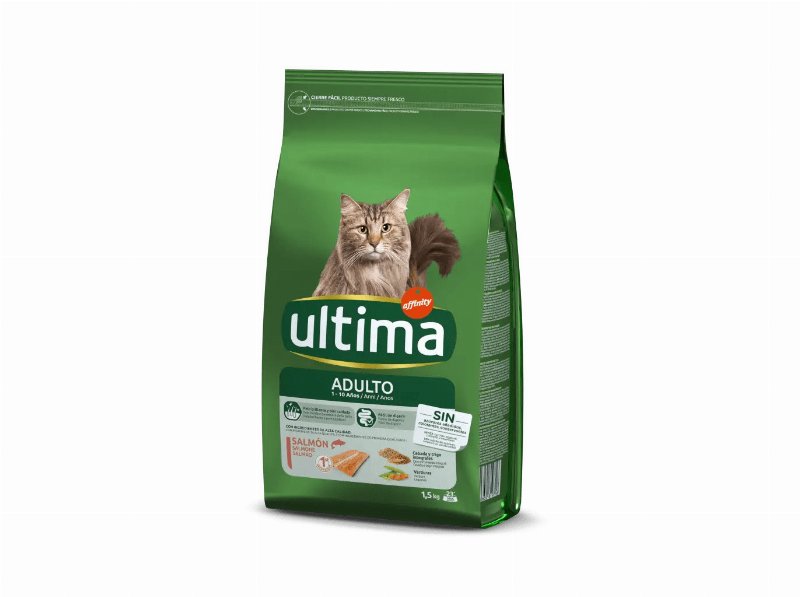 Ração Para Gato Ultima Com Salmao E Arroz 1.5 kg