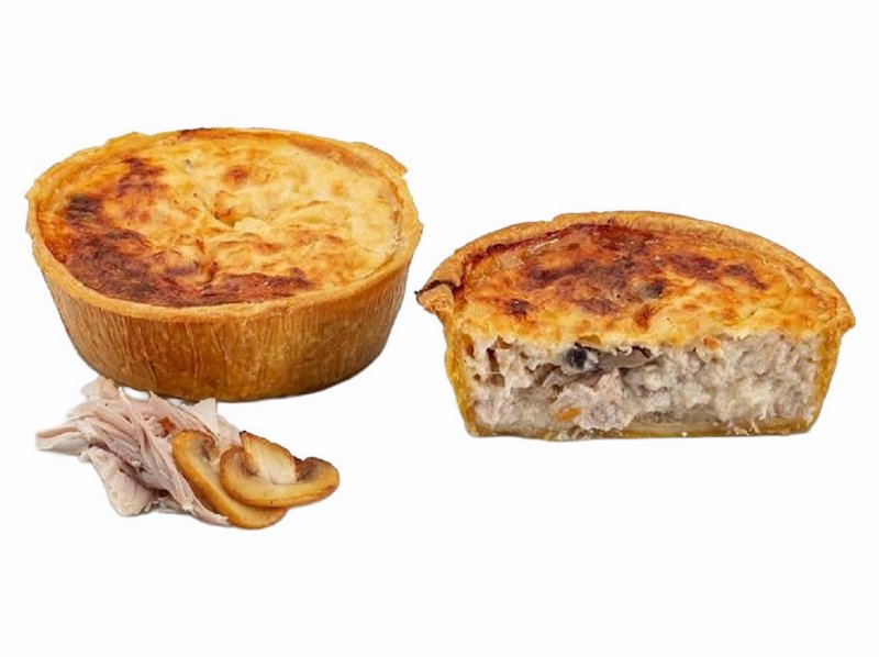Quiche Galinha E Cogumelos Un