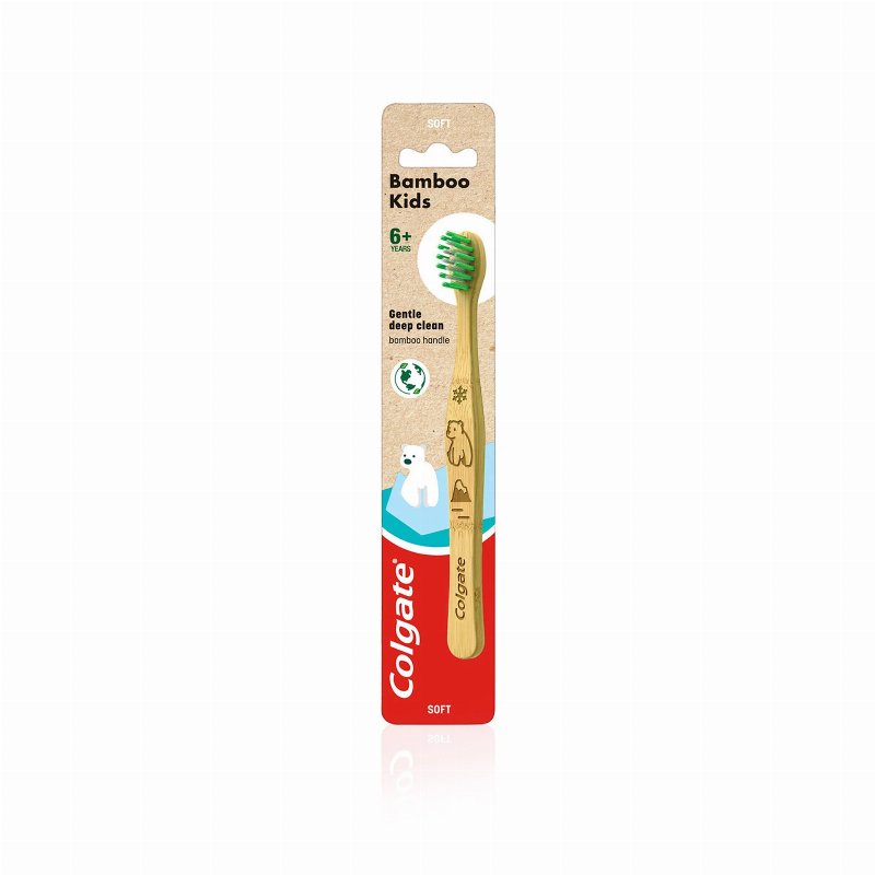Colgate Escova De Criança Em Bambu +6 Anos 1 Un