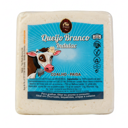 Queijo Branco De Vaca Indulac 0.5Kg