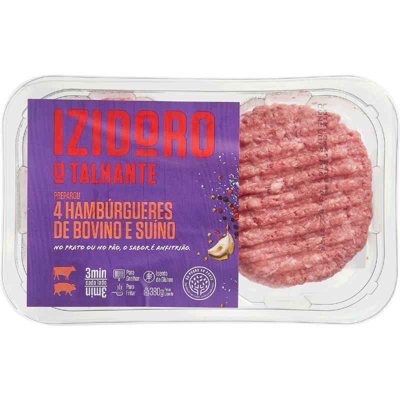 Hamburguer Bovino E Suino 380 g
