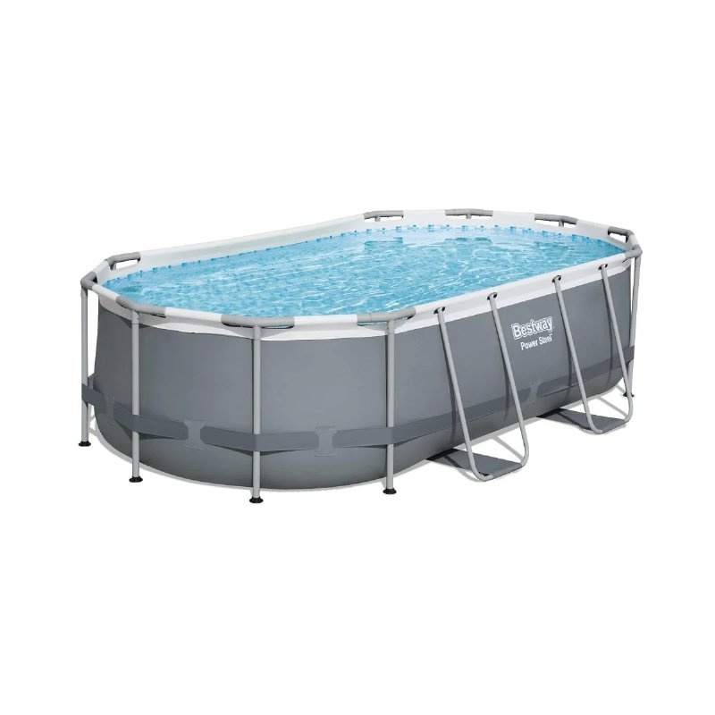 Piscina Oval Bestway Com Acessórios 427X250X100Cm