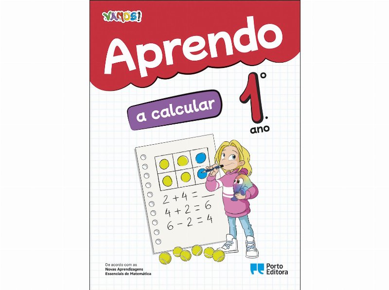 Livro Vamos! - Aprendo A Calcular - 1º Ano