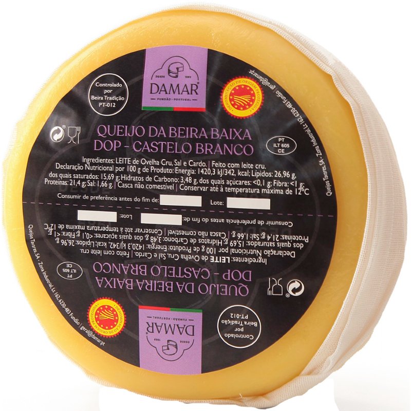 Queijo De Castelo Branco Dop Peso Aproximado 800 g