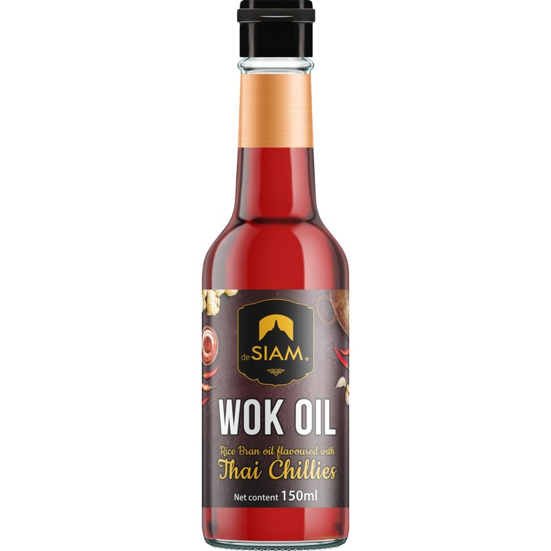 Óleo Para Wok Com Chilli Vermelho 150 ml