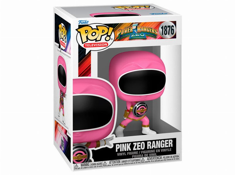 Figura Pop! Funko Pr Z- Zeo Ranger Pink