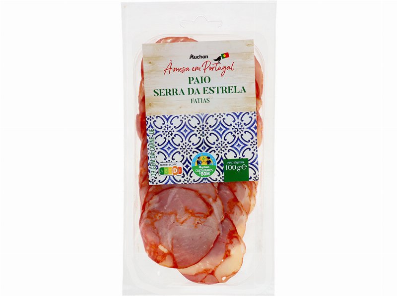 Paio Auchan À Mesa Em Portugal Cultivamos O Bom Serra Da Estrela Fatias 100 g