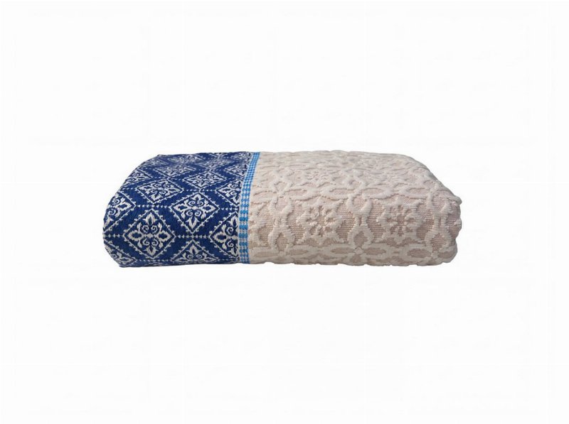 Toalha Mãos Mundotextil Azul 550 g 50X100